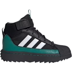 27½ Vintersko Børnesko adidas Kid's Superstar Winter Trek - Core Black/Cloud White/Active Green