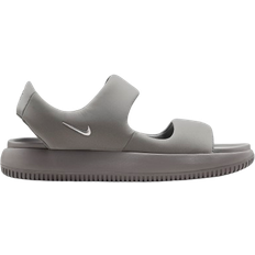 NIKE Textile Slippers & Sandals NIKE Calm - Flat Pewter/Flat Pewter/Metallic Silver