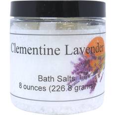 Women Bath Salts Eclectic Lady Clementine Lavender Bath Salts 8 Ounces