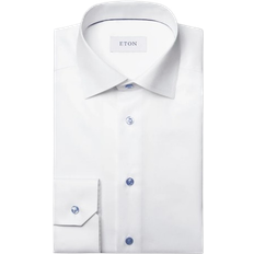 Eton Signature Uni Twill Shirt - White