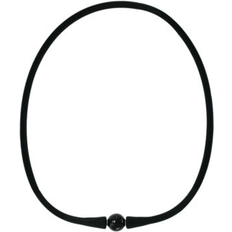 Silicone Necklaces Effy Onyx (10mm) Silicone 16" Necklace Black (16 inches)