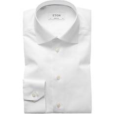 Eton Signature Twill Shirt Super Slim Fit - Hvid