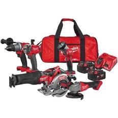 Milwaukee Høyre- / Venstregang Boremaskiner & Skrutrekkere Milwaukee M18 FPP6L2-502B (2x5.0Ah)