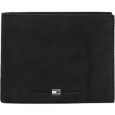 Leather Trifold Wallet - Black