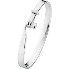 Torun Bangle - Silver/Diamonds