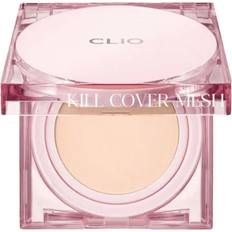 Résistant à l'eau Fonds de teint Clio Kill Cover Mesh Glow Cushion Foundation 30g (Various Shades) 02 Lingerie