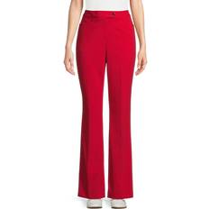 Clothing Calvin Klein Women's Solid Straight Pants - Red