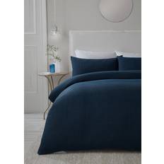 Serene Lindly Set Navy King Size Duvet Cover Blue