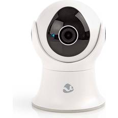 Nedis Caméras de Surveillance Nedis Caméra IP Intelligente Wi-Fi Panoramique 2 MP 1080p Audio Sans Fil Wi-Fi DC 12 V