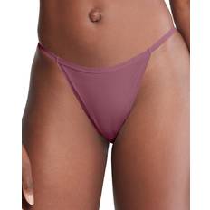 Morado Partes inferiores de bikini Calvin Klein Ideal Micro String Bikini - Mauve