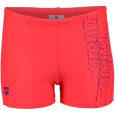 Boys - Red Swimwear Arena Children's Swimming Shorts Graphic - Rouge