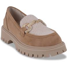 Platform Loafers Vince Shearling Loafers - Camel