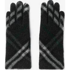 Burberry Gloves & Mittens Burberry Wool Leather Gloves