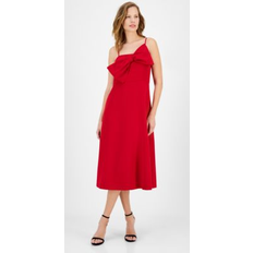 Anne Klein Dresses Anne Klein Bow Bodice Midi Dress - Titian Red