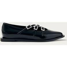 Microfiber Ballerinas ALOHAS Jive Onix Ballet Flats - Black