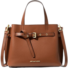 Michael Kors Emilia Small Pebbled Leather Satchel - Luggage