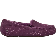 UGG Purple Low Shoes UGG Ansley Metallic Spots - Pinot Noir