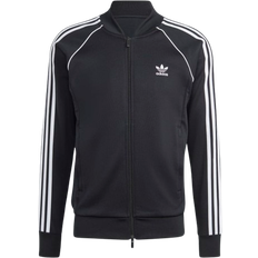 Black - Fitness & Gym Outerwear Adidas Adicolor Classics SST Track Jacket - Black/White