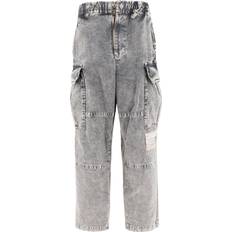 Cargo Jeans Bomuld - Grå