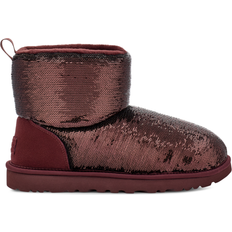 UGG Red Shoes UGG Classic Mini Mirror Ball - Wild Grape