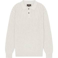 Shirts Beams Plus Polo Cable - Light Grey