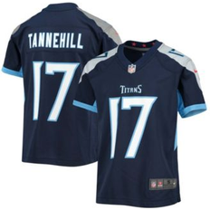 Nike Big Boys Ryan Tannehill Light Tennessee Titans Game Jersey Navy