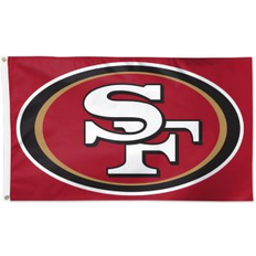 WinCraft San Francisco 49ers 3' x 5' Primary Logo Single-Sided Flag