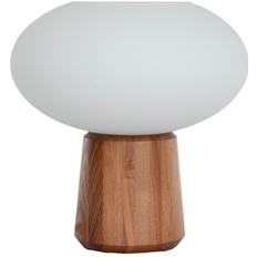 Watt & Veke Olivia Dark Ash Table Lamp 10.2"