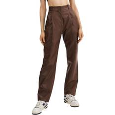 Lamarque High Waisted Leather Trouser