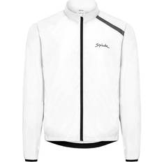 Transparent Oberbekleidung Spiuk Anatomic Windjacke - White/Black