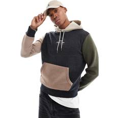 Ralph Lauren Bomuld Sweatere Ralph Lauren Logo Color-Blocked Double-Knit Hoodie - Black