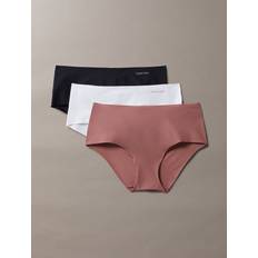 Hipsters - Multicolored Panties Calvin Klein Invisibles 3-Pack Hipster - Black/White/Vintage Pink