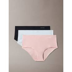 Hipsters - Multicolored Panties Calvin Klein Invisibles 3-Pack Hipster - Black/Subdued/Prairie Peach