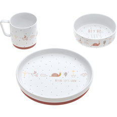 Silicone Baby Dinnerware Lässig Dish Set Porcelain Garden Explorer Snail