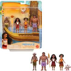 Disney Dolls & Doll Houses Disney Moana 2 Canoe Crew Playset