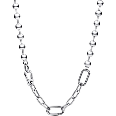 Kulhals Halsband Pandora ME Metal Bead & Link Chain Necklace - Silver