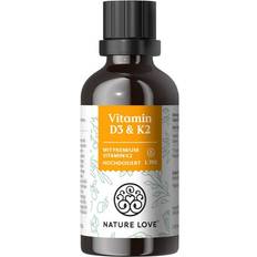 D3 k vitamin Nature Love Vitamin D3 & K2