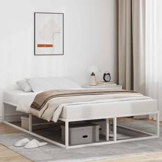 vidaXL vidaXL Bed Frame Metal Slatted Base 120 x 200 cm