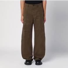 DSquared2 Cargo Trousers DSquared2 Military Wide Trousers With Wear - Green