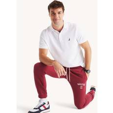 Nautica Men Trousers Nautica Men's Fleece Jogger - Vintage Berry