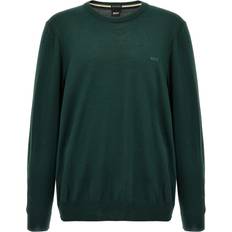 HUGO BOSS Boss Botto Regular Fit Crew - Dark Green