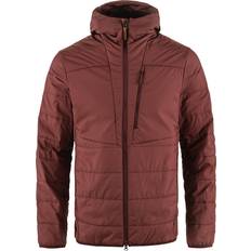 Röda Jackor Fjällräven Keb Padded Hoodie M - Maroon