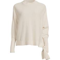 Clothing Sofia Crew Neck Jumper - White