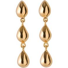 Gullbelagt Øredobber Pernille Corydon Rain Earrings - Gold