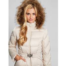 Guess Damen Jacken Guess OLGA Slim Fit Daunenjacke - Sand