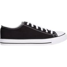 Canvas Sneakers - Dame - Sort