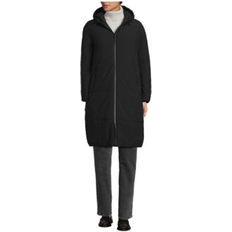 Coats Lands' End Insulated Wide Channel Commuter Coat - Black