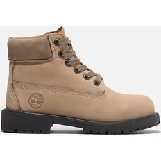 Timberland Children's Shoes Timberland Premium 6-Inch Lace-Up Boot - Beige Nubuck