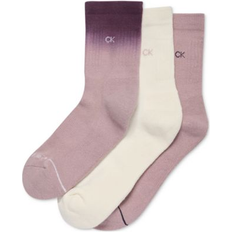 Calvin Klein Women Socks Calvin Klein Ombre Dyed Cushion Mid Crew Socks - Purple