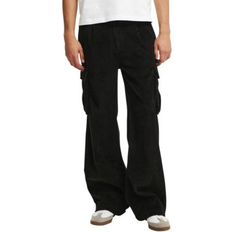 Baggy Pants Cotton On Baggy Pleat Cargo Pant - Black Cord